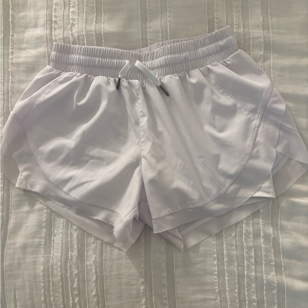 Halara White Athletic Performance Shorts - image 1